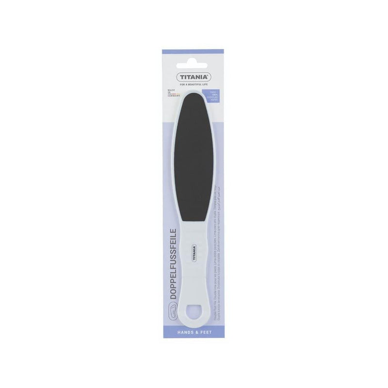 Foot File Callus Remover Double-Sided Hard Skin Titania 1-Pack