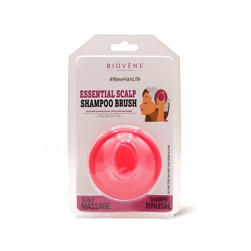 Scalp Shampoo Brush Deep Cleansing Massager BIOVENE Pink