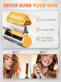 Best Thermal Straightening Brush 4-in-1 Anti-Frizz SHEGLAM Sleek Chic