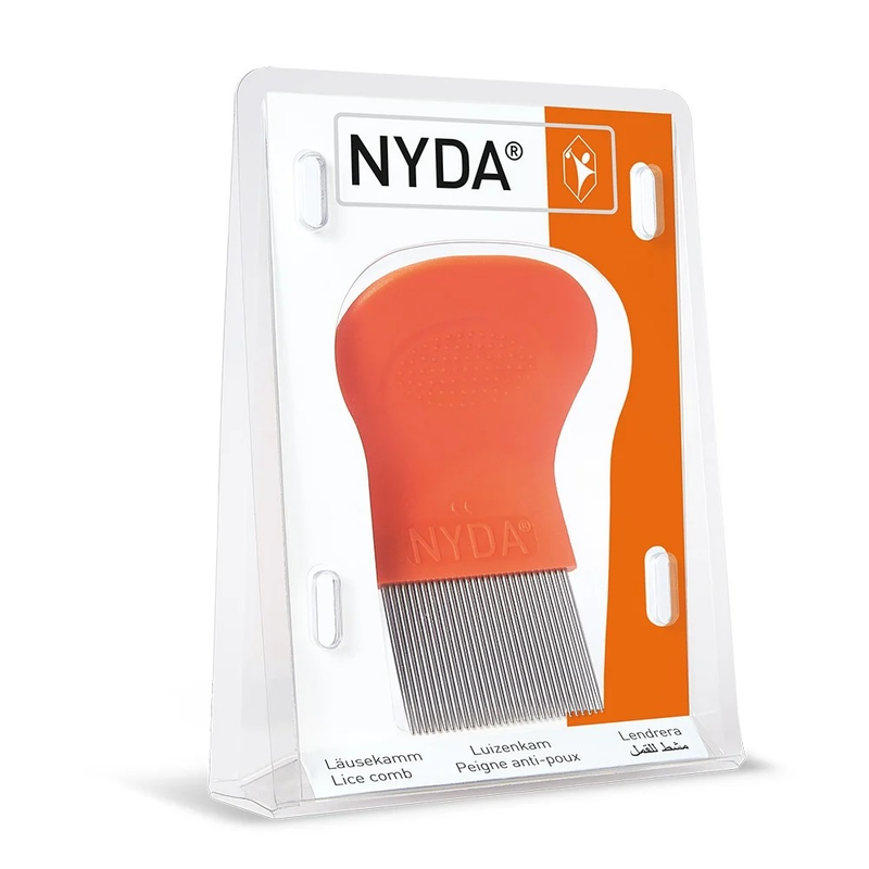 Metal Lice Comb Fine Tooth Removal Tool Nyda 1 Piece