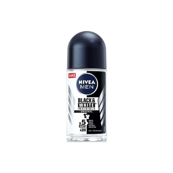 Roll On Deodorant for Men Invisible Black & White Nivea 50ml