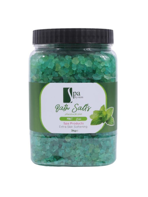 Spa System Mint Bath Salt - 3 kg