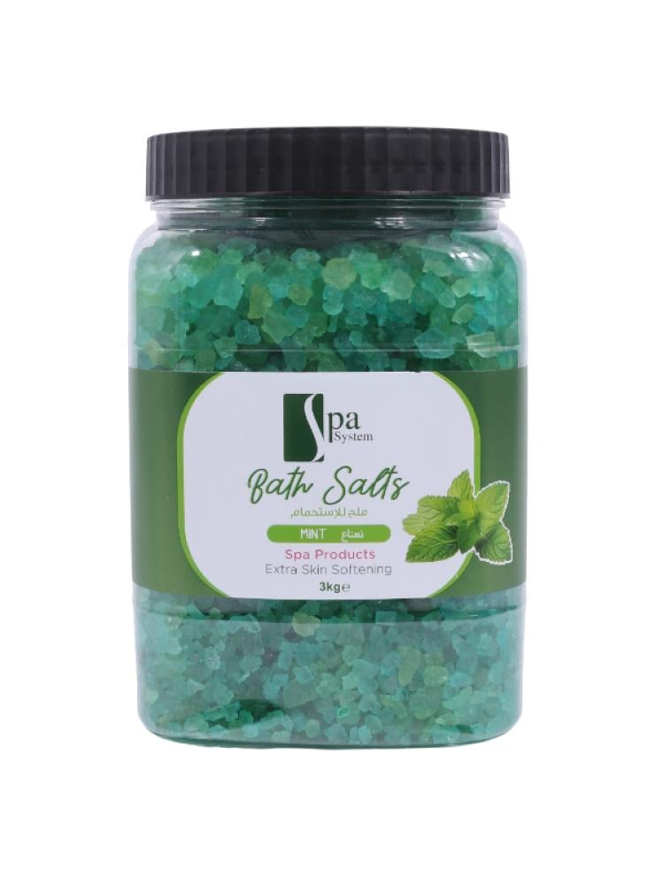 Spa System Mint Bath Salt - 3 kg