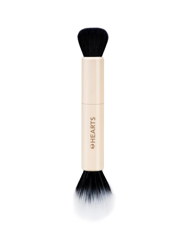 Makeup Brush Bag Professional Dual-Ended Tool HEARTS B001