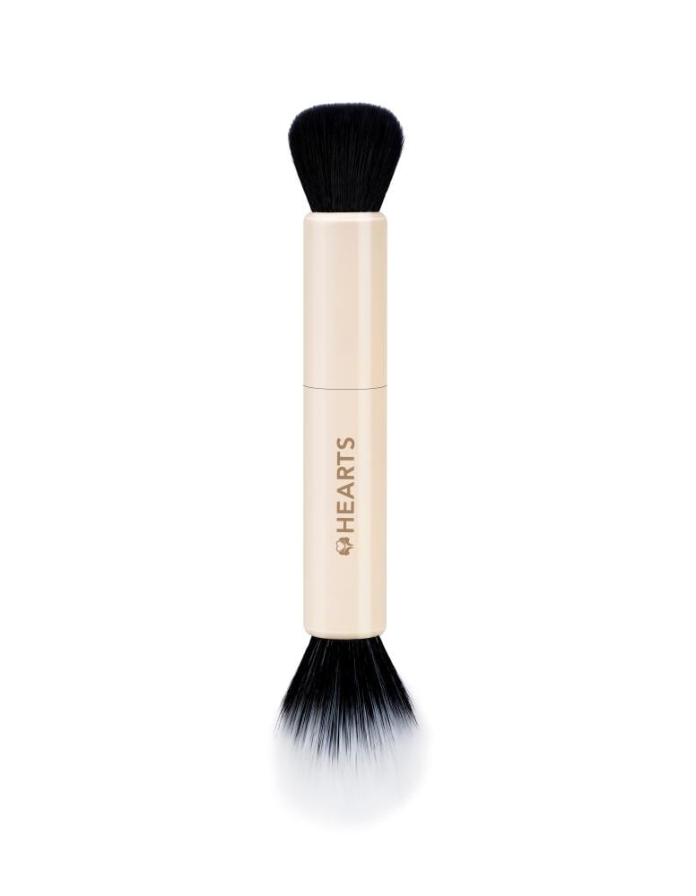 Makeup Brush Bag Professional Dual-Ended Tool HEARTS B001