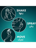 Antiperspirant Spray for Men 72H Protection Invisible Rexona 150ml