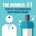 Cool Mint Daily Mouthwash for Oral Hygiene and Fresh Breath - Listerine 500ml