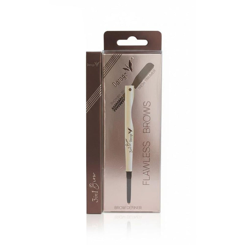 Best Eyebrow Pencil 3-in-1 with Brush Waterproof Daroge 2g