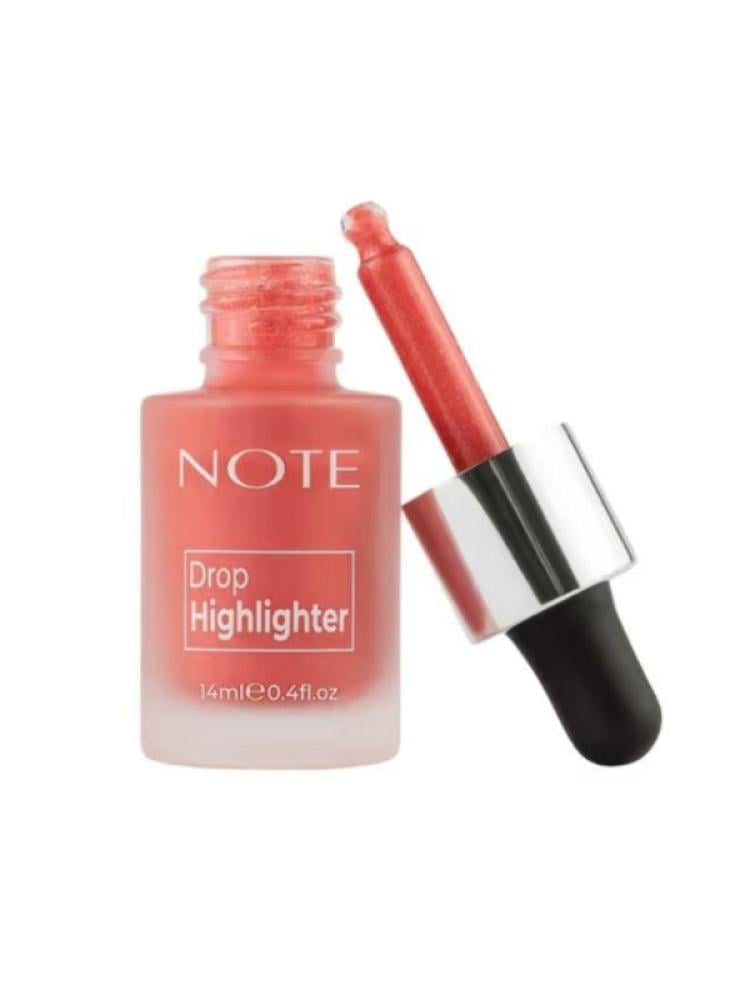 Note Liquid Drop Highlighter - 01 Pearl Rose