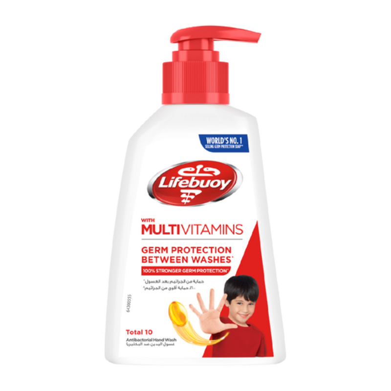 Lifebuoy Total 10 Antibacterial Hand Wash Sensitive Skin 200ml