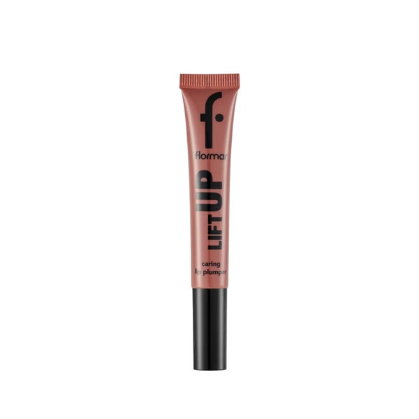 Flormar Lift Up Kerring Plumper Lip Gloss, Hyaluronic Acid, 002 Nude Forever