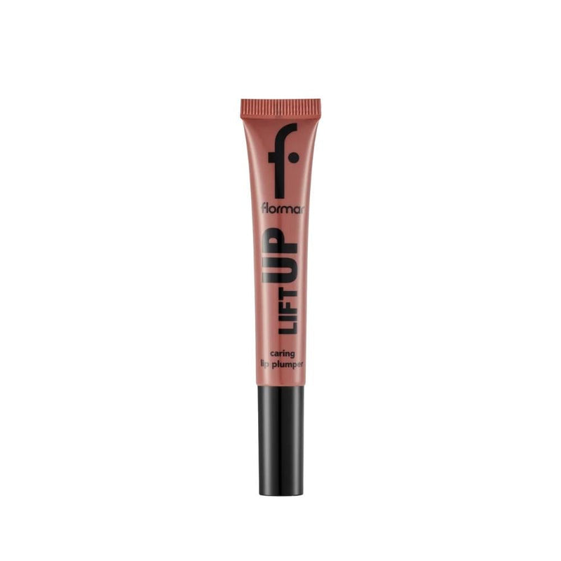 Flormar Lift Up Kerring Plumper Lip Gloss, Hyaluronic Acid, 002 Nude Forever