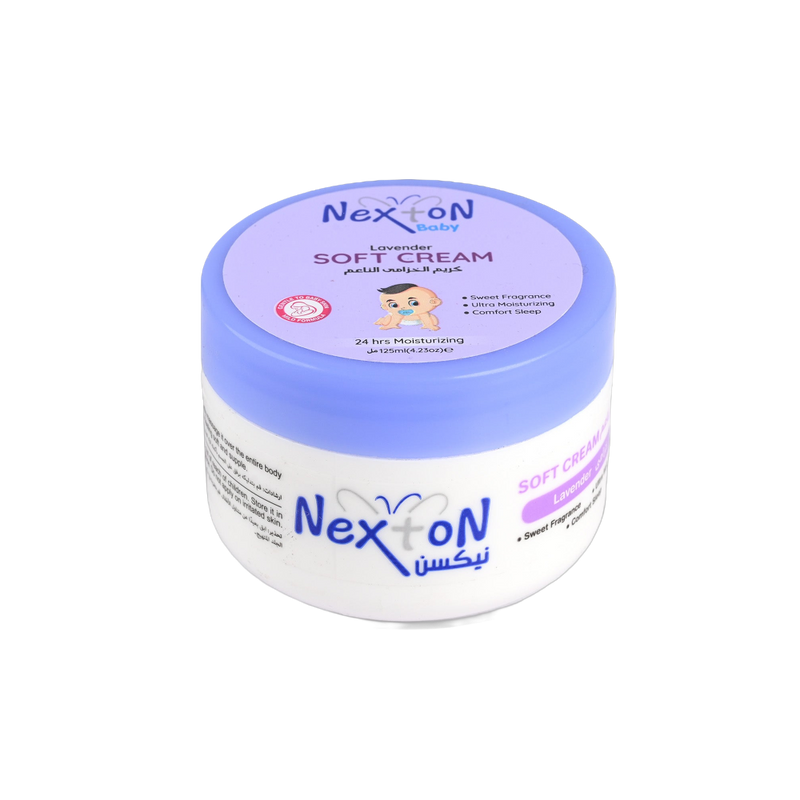 Baby Eczema Cream Lavender Calming Moisturiser Nexton 125ml