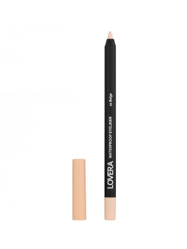Lovera Waterproof Eyeliner Pencil - Shade Beige 02 - 1.2g