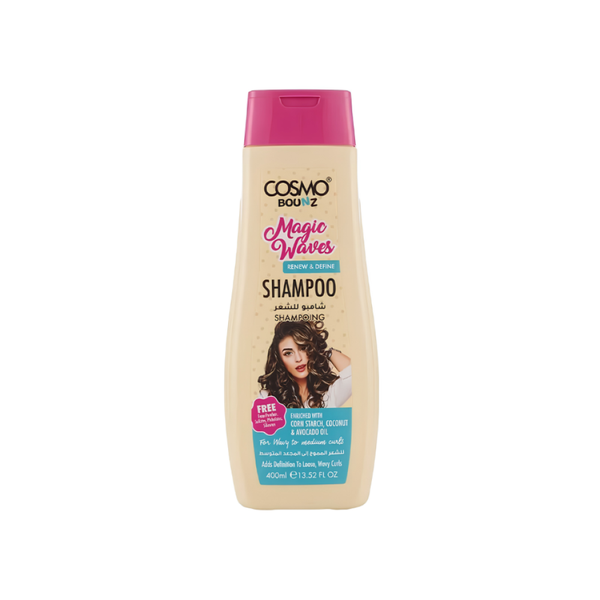 Shampoo for Defining Curls Wavy and Curly Hair Cosmo Bounce 400ml