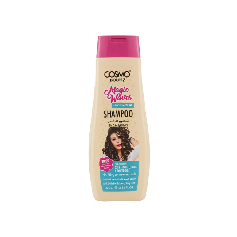 Shampoo for Defining Curls Wavy and Curly Hair Cosmo Bounce 400ml