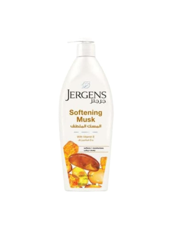 Jergens Soothing Musk Body Lotion for Dry Skin - 600 ml
