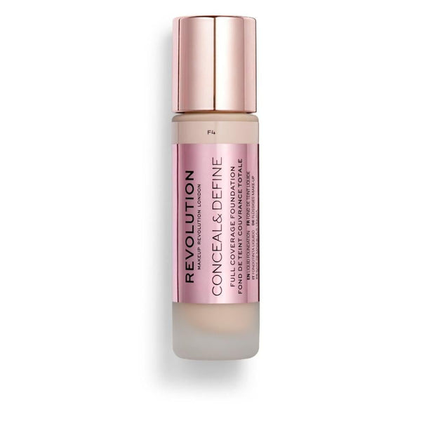 Best Full Coverage Foundation Sensitive Skin Friendly F4 Revolution 23ml