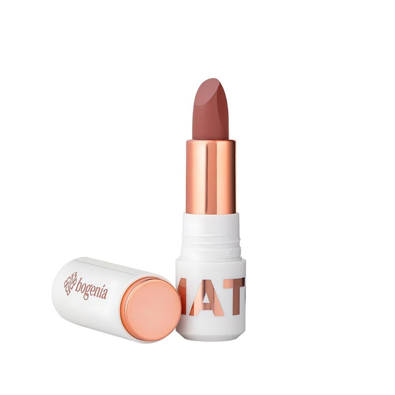 Bogenia Match Lipstick Full Coverage Long-Lasting Almond 02