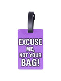 Solo Go Luggage Tag Information Add-on BK25-321 for Easy Bag Identification