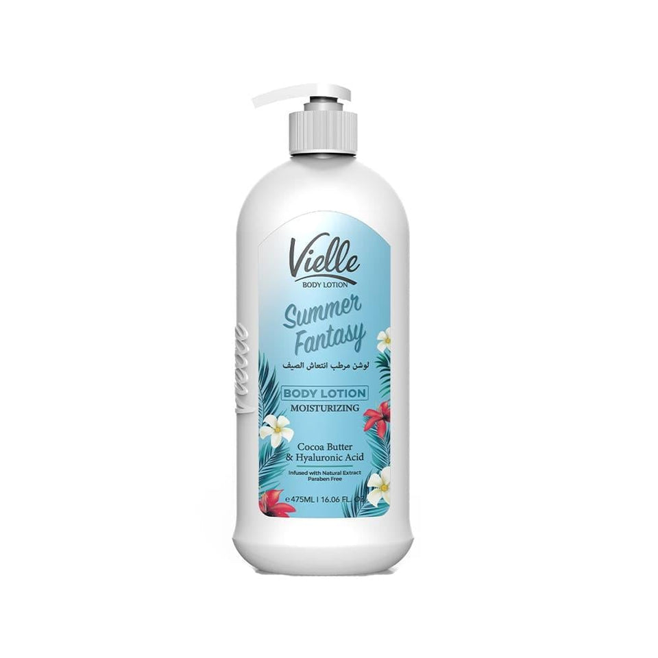 Vielle Summer Fantasy Moisturizing Body Lotion Fresh Scent Lightweight Formula 475ml