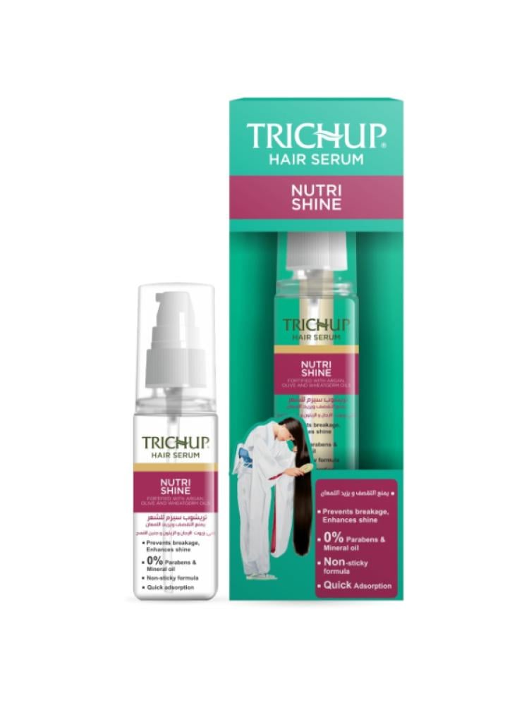 Trichup Hair Serum with Argan Oil, Olive Oil, Wheat Germ Oil - 60 ml