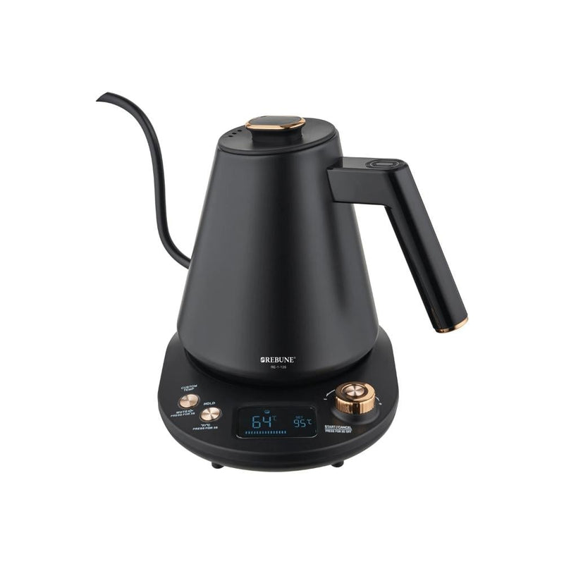 Rebune Electric Kettle RE-1-135, Stainless Steel, 1 Liter, 1100 Watt
