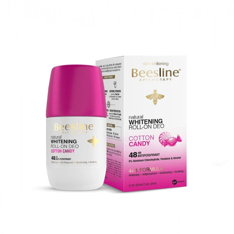 Roll-On Deodorant Whitening Cotton Candy Beesline 50ml