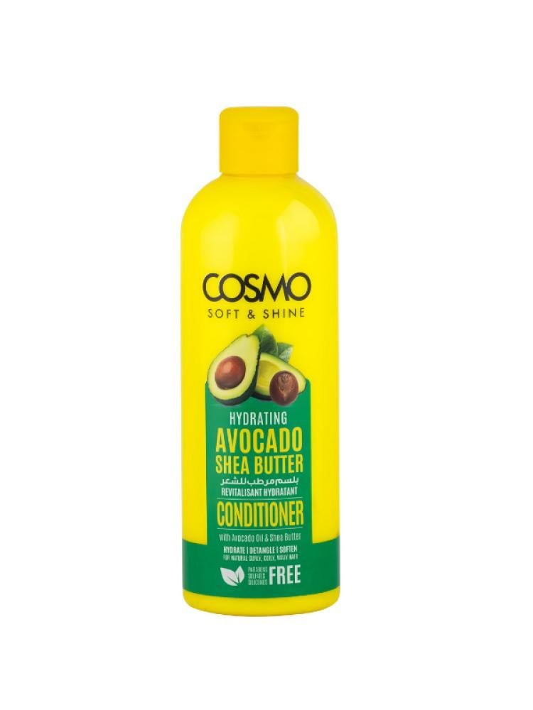 Cosmo Soft & Shine Avocado & Shea Butter Moisturizing Conditioner - 480ml