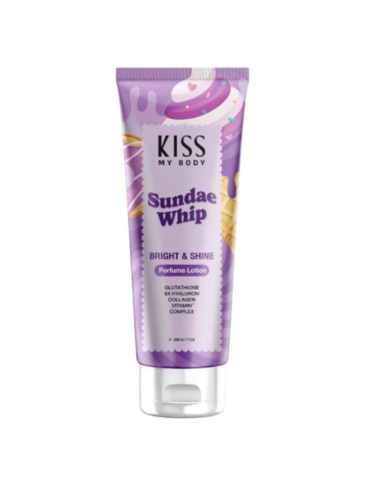 Kiss My Body Bright & Shine Lotion - Glutathione Hyaluronic Acid - 200ml