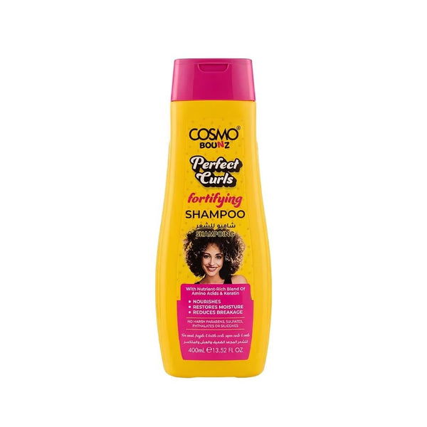 Shampoo for Curly and Weak Hair Strengthening Keratin Cosmo Bounce 400ml