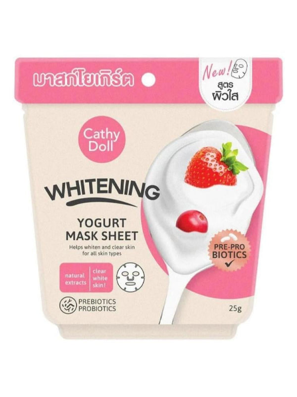 Cathy Doll Yogurt & Strawberry Facial Mask - 25g