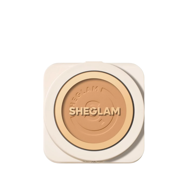 Sheglam Full Coverage Powder Foundation Honey Matte Finish 11g
