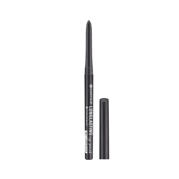Essence Long Lasting Waterproof Eyeliner Pencil, 34 Shiny Black