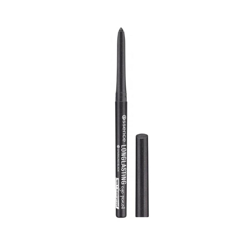 Essence Long Lasting Waterproof Eyeliner Pencil, 34 Shiny Black