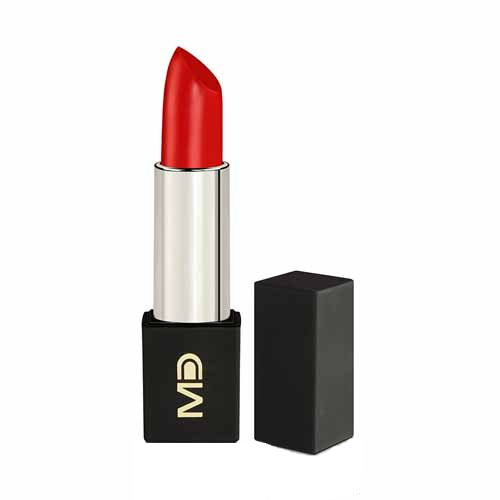 Matte Lipstick Comparison High Coverage Vibrant Rouge L022 MD 4g