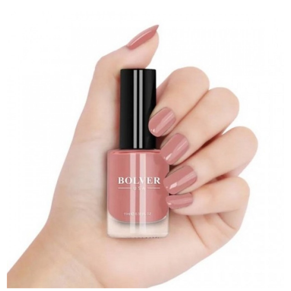 Bolver Melaun Nail Polish 617 Vanilla Souffle High-Gloss UV Resistant 11ml