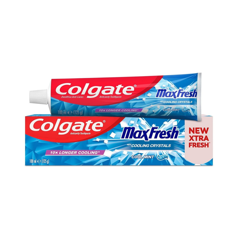 Colgate Max Fresh Toothpaste Anti-Cavity Teeth Whitening Cool Mint 100ml