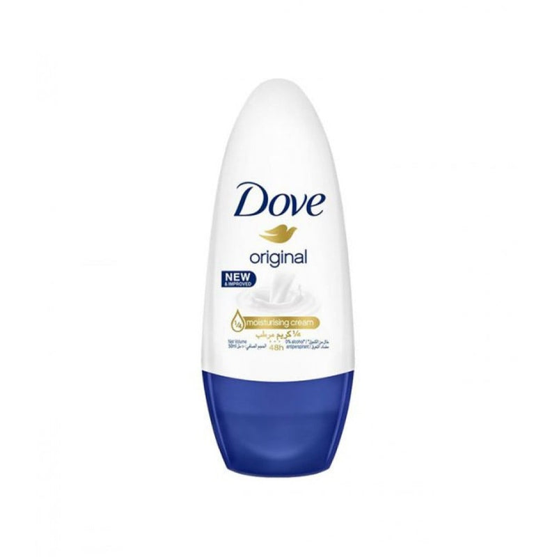 Dove Antiperspirant Roll-On Deodorant, 48-Hour Protection, 50ml