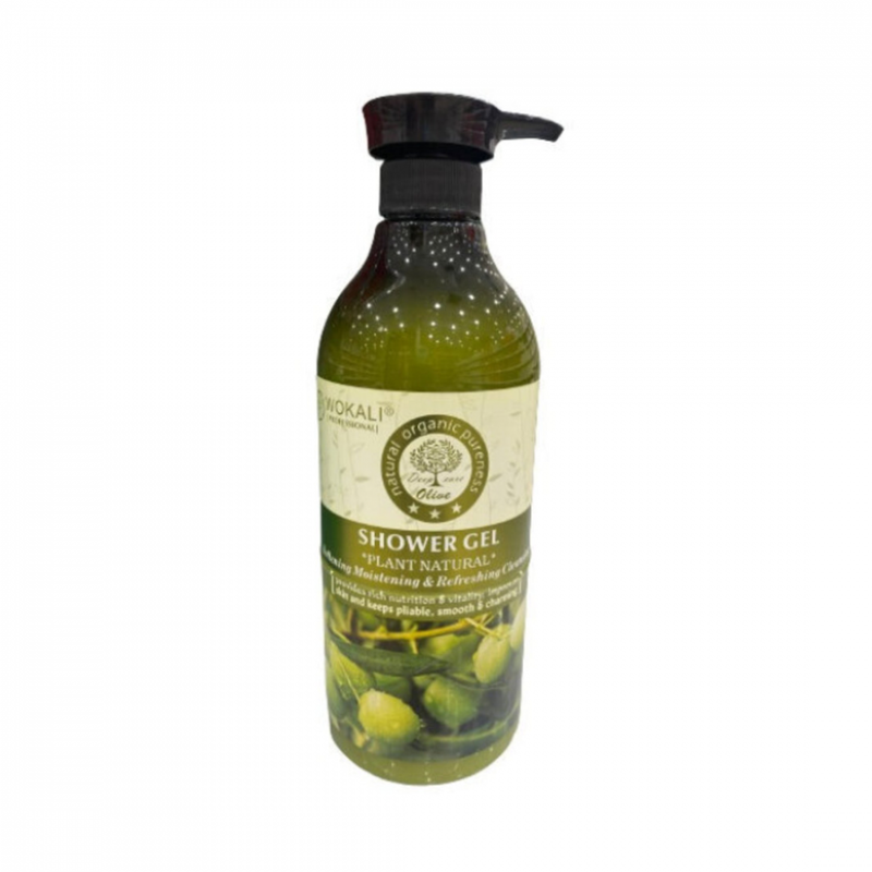 Wokali Olive Moisturizing Shower Gel Body Wash 900ml