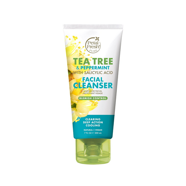 Petal Fresh Blemish Control Facial Cleanser with Salicylic Acid, Tea Tree & Mint, 200 ml