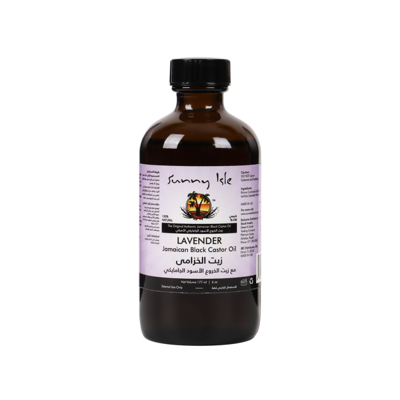 Hair Oil Castor Oil For Falling Hair Lavender & Jamaican Black Castor 177ml
