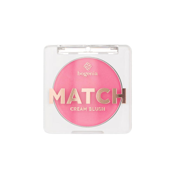 Bogenia Match Creamy Blush, Buildable Cream Formula, Water-Resistant, Shade 04