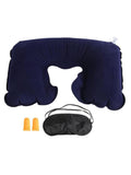 Salon System Travel Comfort Set - Neck Pillow, Eye Mask, Earplugs