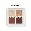 Sheglam Cosmic Crystal Higher Self Eyeshadow Palette, 4-Square Matte Glitter, 5.2g
