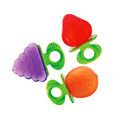 Baby Teether for Children Aged 6 Months and Above Fruit Shape Pur 1 Piece