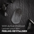 Nivea Men Active Clean Charcoal Shower Gel Face Body Hair 500ml