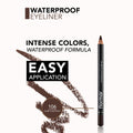 Flormar Waterproof Eyeliner Pencil 106 Dark Chestnut with Vitamin E