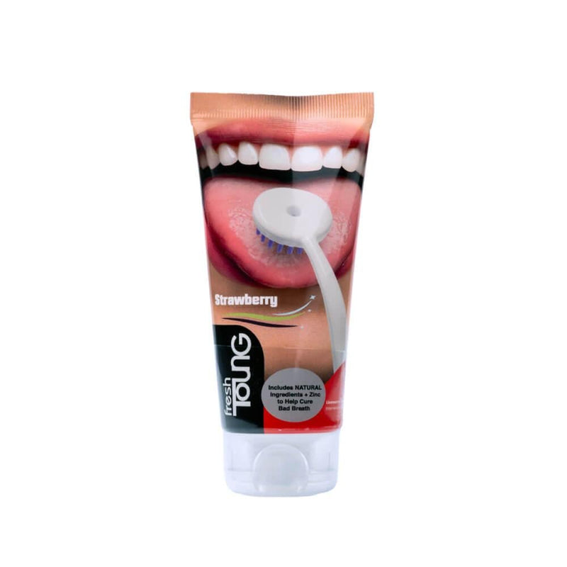 Tongue Cleaning Paste Strawberry Fresh Toung 85g