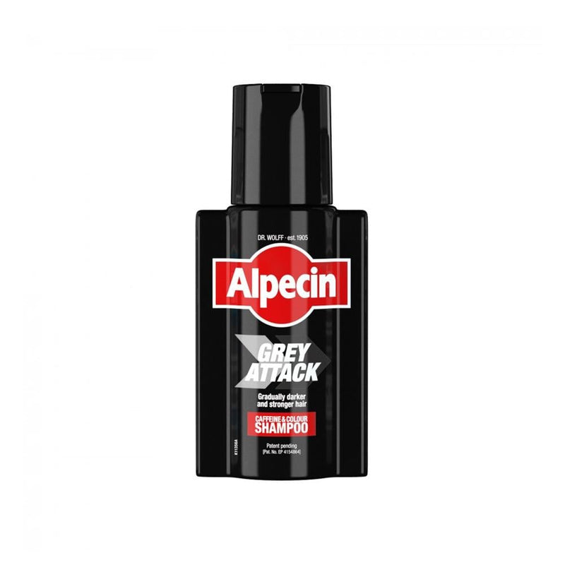 Caffeine Shampoo for Darker Hair Tones Alpecin Grey Attack 200ml